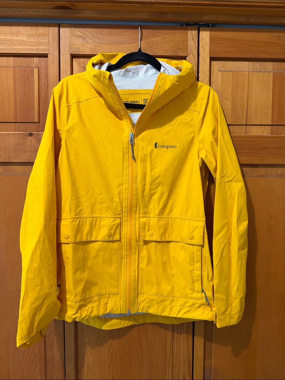 Cotopaxi Parque Rain Shell Jacket Marigold